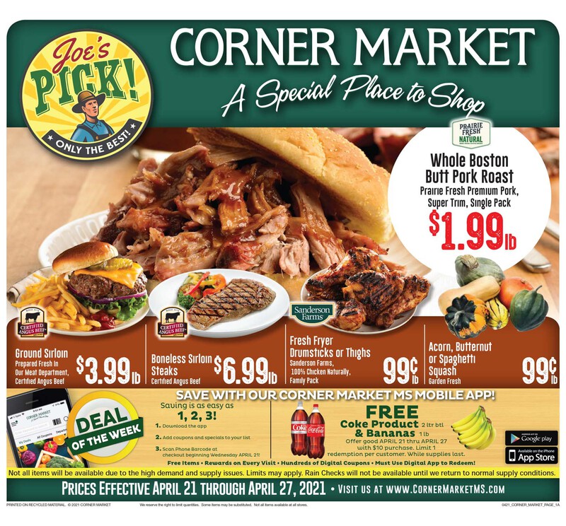 Corner Market weekly ad