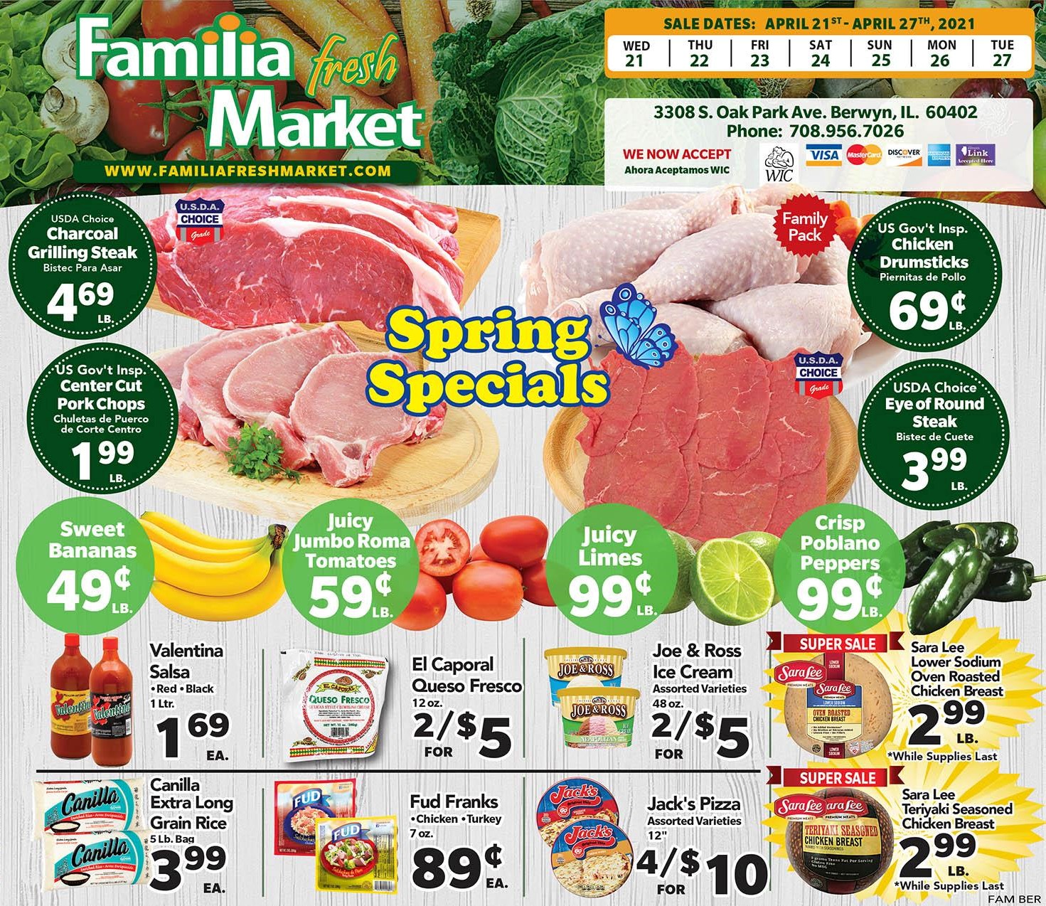 Familia Fresh Market weekly ad