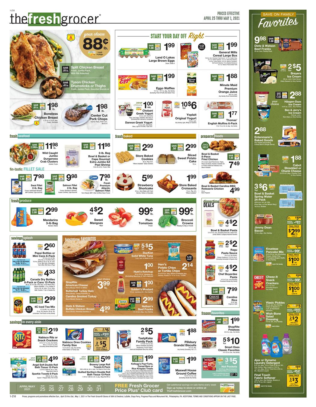 Fresh Grocer weekly ad