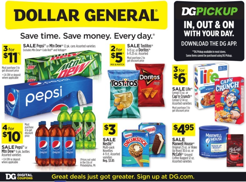Dollar General weekly ad