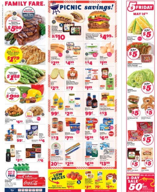 Family Fare weekly ad