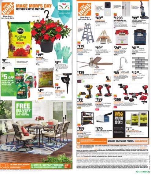 Home Depot weekly ad