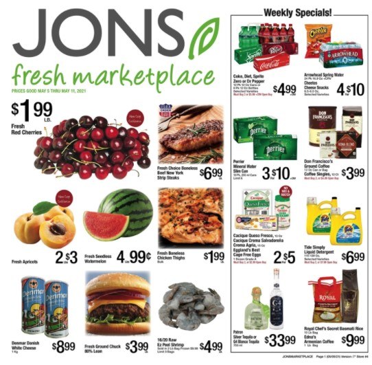 Jon's Fresh Marketplace weekly ad