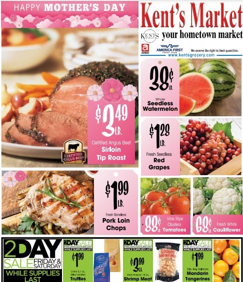 Kents Market weekly ad