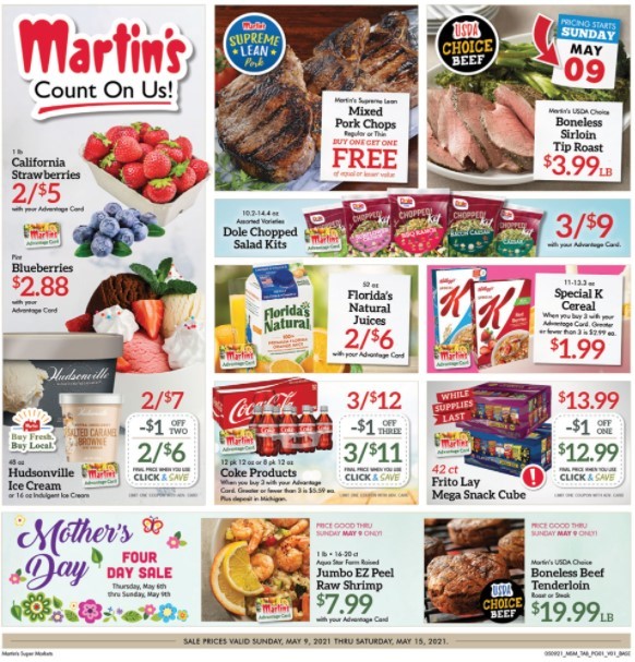 Martin's Supermarket weekly ad